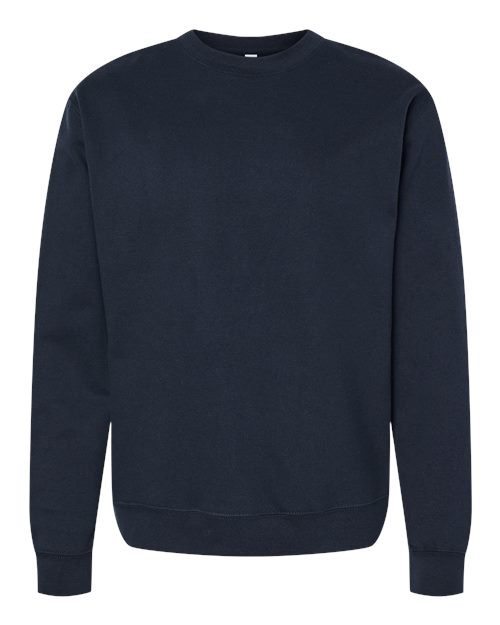 Independent Trading Co. SS3000 Midweight Crewneck Sweatshirt #color_Classic Navy