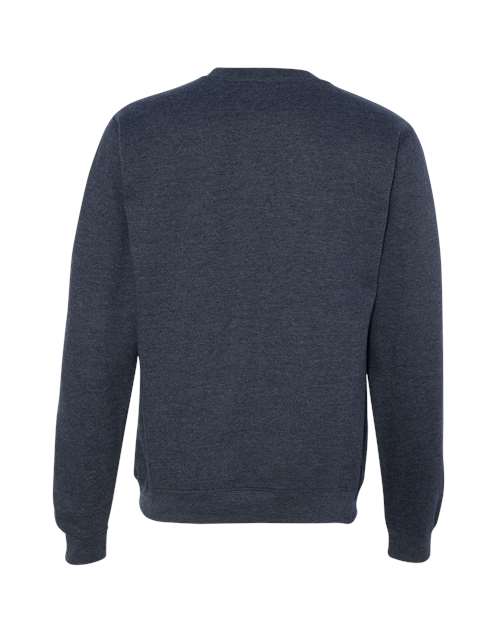 Independent Trading Co. SS3000 Midweight Crewneck Sweatshirt #color_Classic Navy Heather