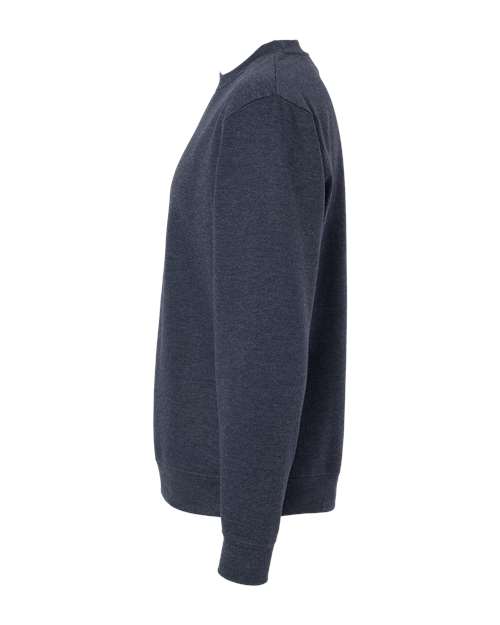 Independent Trading Co. SS3000 Midweight Crewneck Sweatshirt #color_Classic Navy Heather