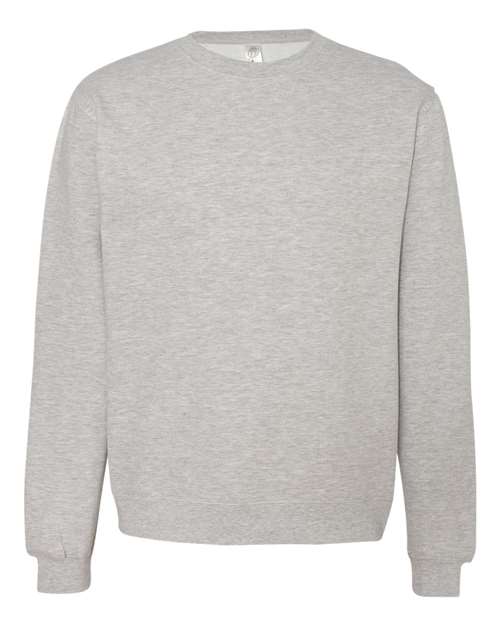 Independent Trading Co. SS3000 Midweight Crewneck Sweatshirt #color_Grey Heather