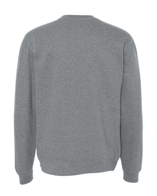 Independent Trading Co. SS3000 Midweight Crewneck Sweatshirt #color_Gunmetal Heather