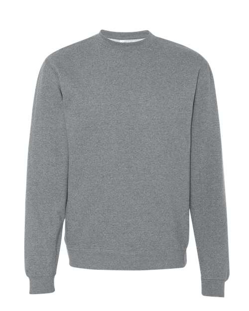 Independent Trading Co. SS3000 Midweight Crewneck Sweatshirt #color_Gunmetal Heather