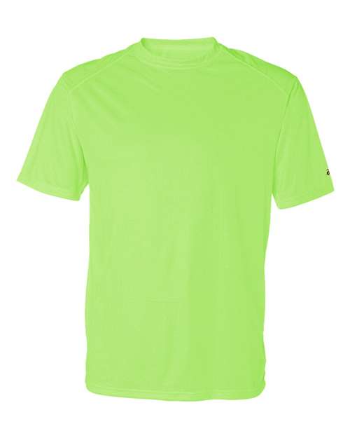 Badger 4120 B-Core Sport Shoulders T-Shirt #color_Lime