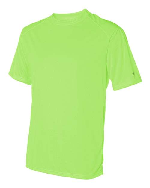 Badger 4120 B-Core Sport Shoulders T-Shirt #color_Lime