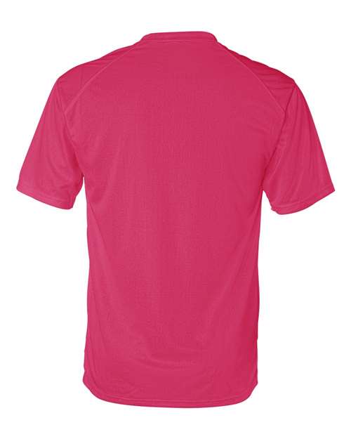 Badger 4120 B-Core Sport Shoulders T-Shirt #color_Hot Coral