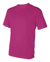 Badger 4120 B-Core Sport Shoulders T-Shirt #color_Hot Pink