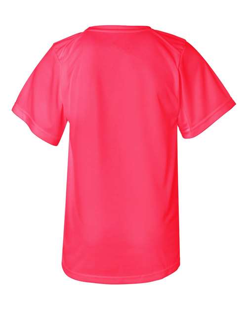 Badger 2120 Youth B-Core T-Shirt #color_Hot Coral