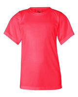 Badger 2120 Youth B-Core T-Shirt #color_Hot Coral