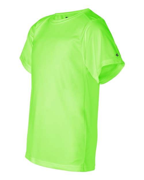 Badger 2120 Youth B-Core T-Shirt #color_Lime