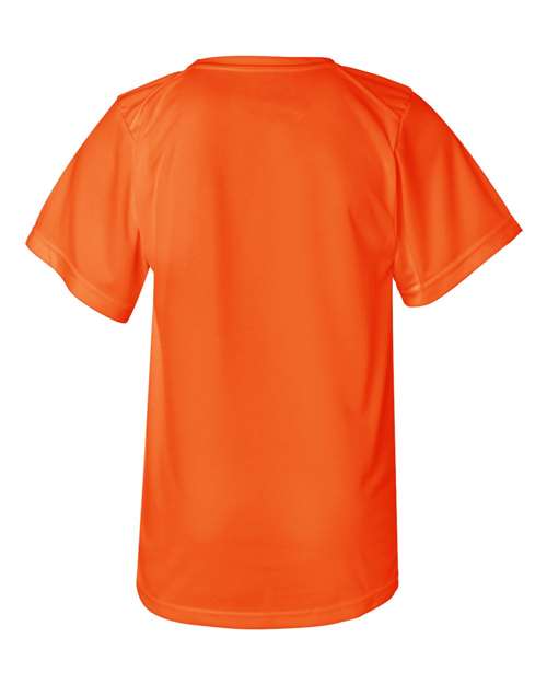 Badger 2120 Youth B-Core T-Shirt #color_Safety Orange