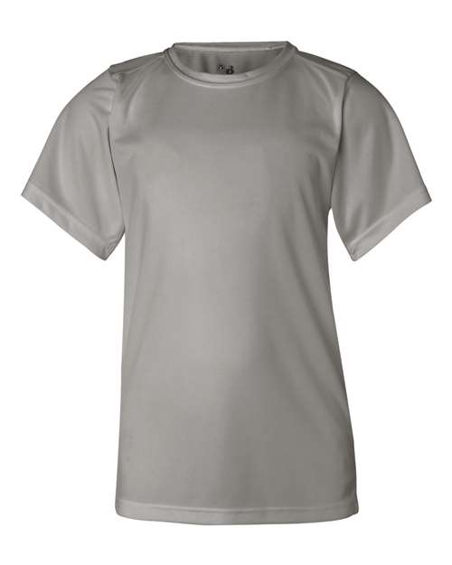 Badger 2120 Youth B-Core T-Shirt #color_Silver