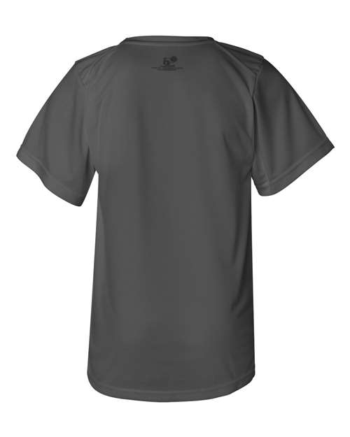 Badger 2120 Youth B-Core T-Shirt #color_Graphite