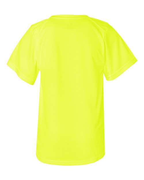 Badger 2120 Youth B-Core T-Shirt #color_Safety Yellow