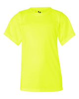 Badger 2120 Youth B-Core T-Shirt #color_Safety Yellow