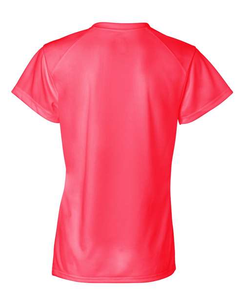 Badger 4160 Women’s B-Core T-Shirt #color_Hot Coral