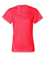 Badger 4160 Women’s B-Core T-Shirt #color_Hot Coral