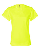 Badger 4160 Women’s B-Core T-Shirt #color_Safety Yellow