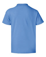 Hanes 5370 Youth 50/50 T-Shirt #color_CAROLINA BLUE