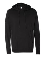 Independent Trading Co. SS150J Lightweight Hooded Pullover T-Shirt #color_Black