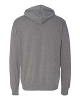 Independent Trading Co. SS150J Lightweight Hooded Pullover T-Shirt #color_Gunmetal Heather