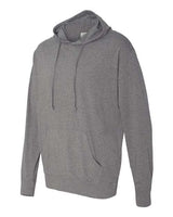 Independent Trading Co. SS150J Lightweight Hooded Pullover T-Shirt #color_Gunmetal Heather