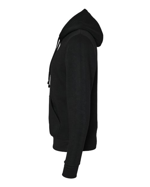 J America JA8620 Adult Cloud Pullover Fleece Hooded Sweatshirt #color_BLACK