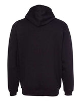 J America JA8815 Adult Tailgate Fleece Pullover Hooded Sweatshirt #color_BLACK