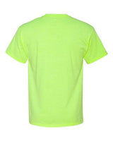 Hanes P4200 Unisex  X-Temp Performance T-Shirt #color_NEON LEMON HTHR