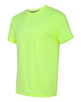 Hanes P4200 Unisex  X-Temp Performance T-Shirt #color_NEON LEMON HTHR