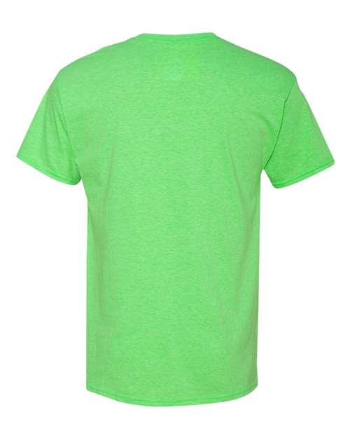 Hanes P4200 Unisex  X-Temp Performance T-Shirt #color_NEON LIME HTHR