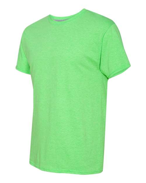 Hanes P4200 Unisex  X-Temp Performance T-Shirt #color_NEON LIME HTHR