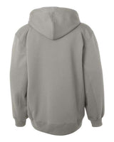 Badger 2454 Youth Performance Fleece Hooded Sweatshirt #color_Silver