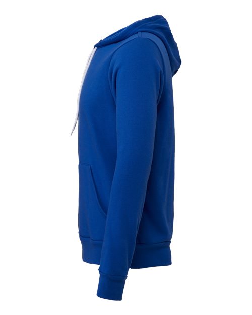 Bella + Canvas 3719 Unisex Sponge Fleece Pullover Hooded Sweatshirt #color_TRUE ROYAL