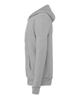 Bella + Canvas 3739 Unisex Poly-Cotton Fleece Full-Zip Hooded Sweatshirt #color_ATHLETIC HEATHER
