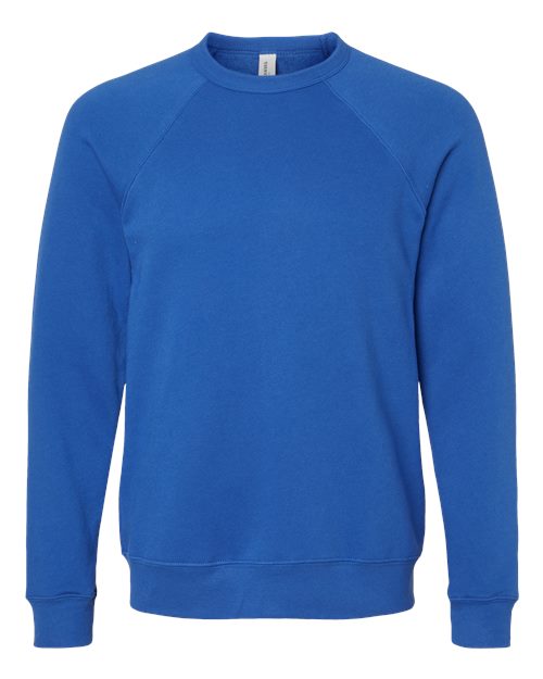 Bella + Canvas 3901 Unisex Sponge Fleece Crewneck Sweatshirt #color_TRUE ROYAL