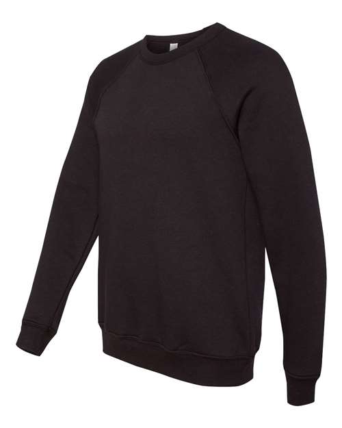 Bella + Canvas 3901 Unisex Sponge Fleece Crewneck Sweatshirt #color_BLACK