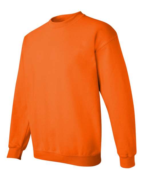 Gildan G180 Adult Heavy Blend 50/50 Fleece Crew #color_S ORANGE