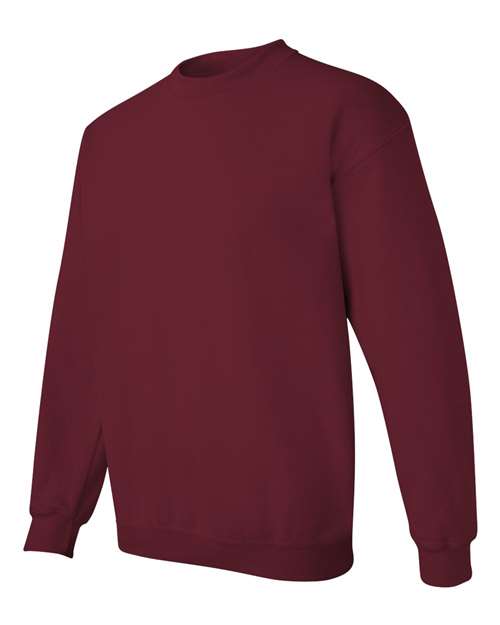 Gildan G180 Adult Heavy Blend 50/50 Fleece Crew #color_GARNET