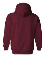 Gildan G185 Adult Heavy Blend 50/50 Hooded Sweatshirt #color_GARNET