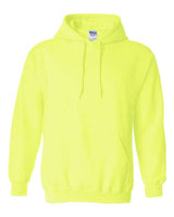 Gildan G185 Adult Heavy Blend 50/50 Hooded Sweatshirt #color_SAFETY GREEN