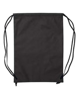 Liberty Bags LBA136 Non-Woven Drawstring Bag #color_BLACK