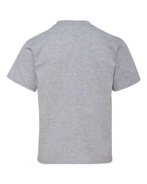 Jerzees 29B Youth DRI-POWER ACTIVE T-Shirt #color_ATHLETIC HEATHER
