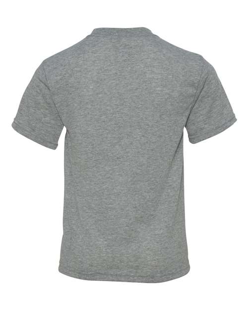 Jerzees 21B Youth DRI-POWER SPORT T-Shirt #color_ATHLETIC HEATHER