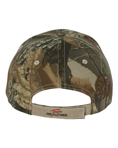 Kati LC15V Licensed Camo Hook-and-Loop Cap #color_Realtree Hardwood HD