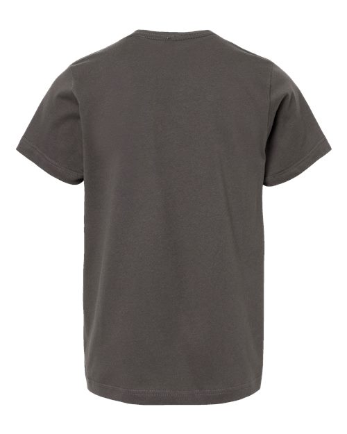 LAT 6101 Youth Fine Jersey T-Shirt #color_CHARCOAL