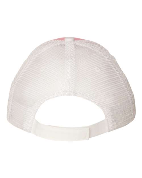 Valucap S102 Sandwich Trucker Cap #color_Pink/ White