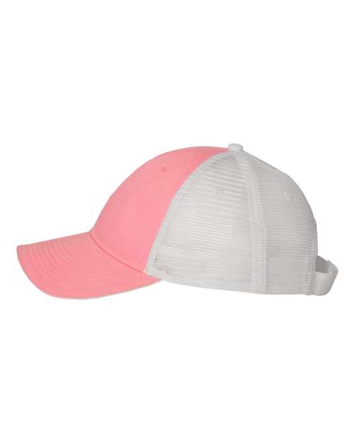 Valucap S102 Sandwich Trucker Cap #color_Pink/ White