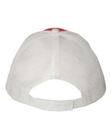 Valucap S102 Sandwich Trucker Cap #color_Red/ White