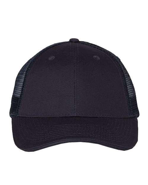 Valucap S102 Sandwich Trucker Cap #color_Navy/ Navy