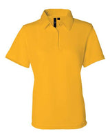 Sierra Pacific 5469 Women's Moisture Free Mesh Polo #color_Gold